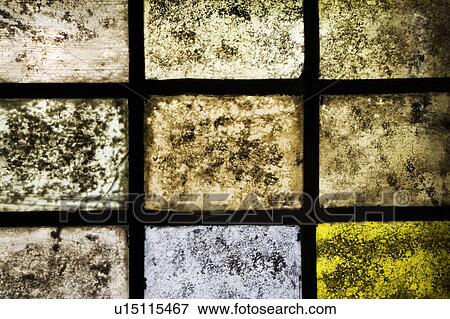 Dirty Stained Glass Window View Large Photo Image Stock Photo - Dirty Stained Glass Window. Fotosearch