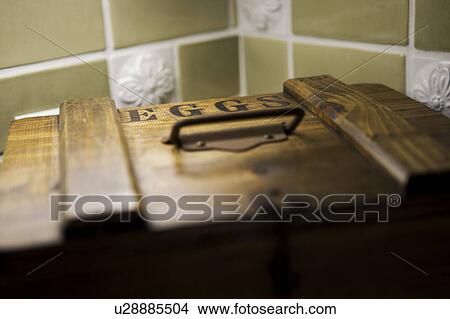 Picture - OId Fashioned Egg Crate. Fotosearch