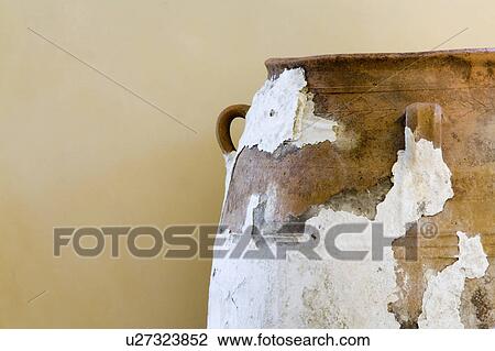 Stock Image - Old Ceramic Jug. Fotosearch