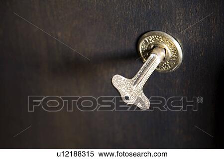 Old Fashioned Brass Key View Large Photo Image Stock Photography - Old Fashioned Brass Key. Fotosearch