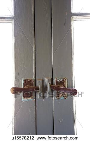 Old Windows with Wood Trim and Metal Latch View Large Photo Image Stock Image - Old Windows with Wood Trim and Metal Latch. Fotosearch