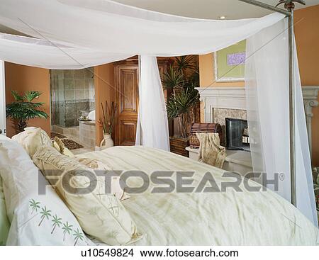Comfortable Bedroom View Large Photo Image Picture - Comfortable Bedroom. Fotosearch