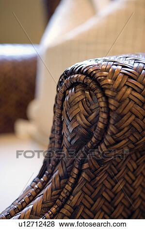 Wicker Armchair View Large Photo Image Stock Photo - Wicker Armchair. Fotosearch