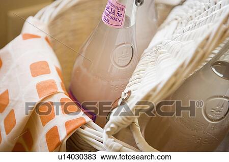 Bottle of pink lemonade in picnic basket, close up View Large Photo Image Stock Image - Bottle of pink lemonade in picnic basket, close up. Fotosearch