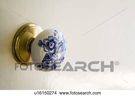 Decorative Floral Doorknob View Large Photo Image Picture - Decorative Floral Doorknob. Fotosearch