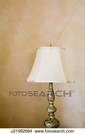 Decorative painted lamp View Large Photo Image Picture - Decorative painted lamp. Fotosearch