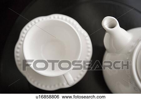 Detail of tea set. View Large Photo Image Stock Photograph - Detail of tea set.. Fotosearch