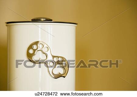 Dog Food Cannister View Large Photo Image Stock Image - Dog Food Cannister. Fotosearch