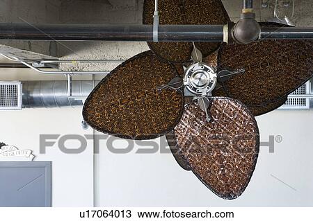 Detail of ceiling fan. View Large Photo Image Stock Image - Detail of ceiling fan.. Fotosearch