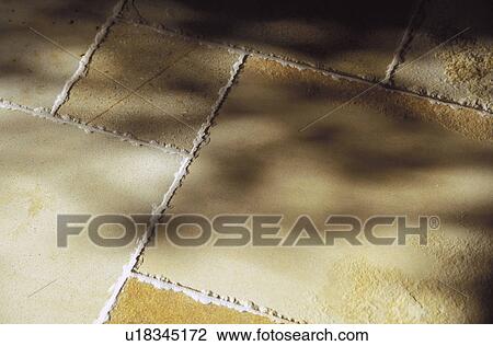 Shadows on stone tile floor View Large Photo Image Stock Image - Shadows on stone tile floor. Fotosearch