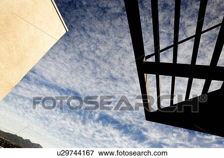 Stock Photo - Contemporary exterior awning. Fotosearch