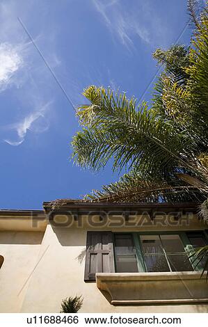 Exterior Detail of Spanish Style Home View Large Photo Image Stock Photograph - Exterior Detail of Spanish Style Home. Fotosearch