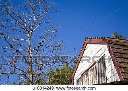 Exterior of Traditional Home View Large Photo Image Stock Photo - Exterior of Traditional Home. Fotosearch