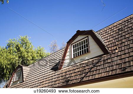 Exterior Shot of Traditional Home with Red Trim View Large Photo Image Stock Image - Exterior Shot of Traditional Home with Red Trim. Fotosearch