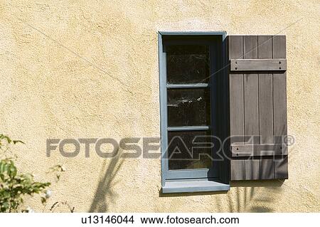 Old fashioned wood shutter View Large Photo Image Picture - Old fashioned wood shutter. Fotosearch