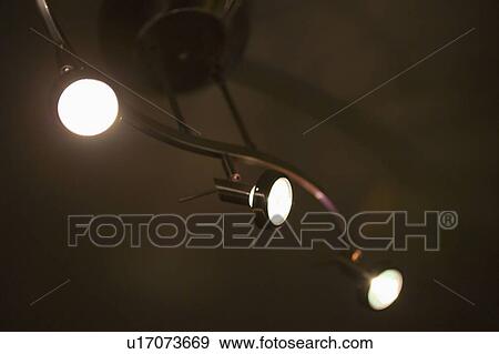 Contemporary Track Lighting View Large Photo Image Stock Photo - Contemporary Track Lighting. Fotosearch