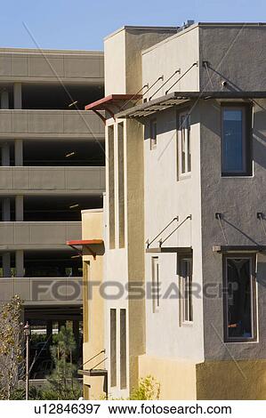 Stock Photo - Exterior shot of Contemporary Condominiums/Homes. Fotosearch