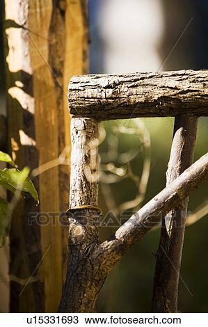 Hand made wood patio furniture View Large Photo Image Stock Image - Hand made wood patio furniture. Fotosearch