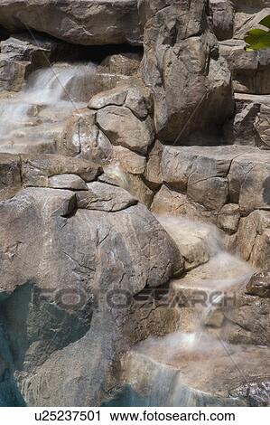 Rock waterfall View Large Photo Image Stock Image - Rock waterfall. Fotosearch