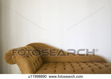Brown Chase Lounge View Large Photo Image Stock Image - Brown Chase Lounge. Fotosearch