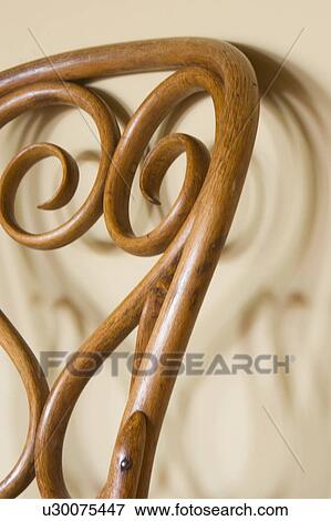 Wood Chair Back View Large Photo Image Stock Photo - Wood Chair Back. Fotosearch