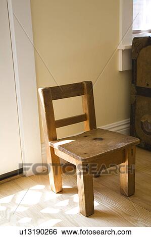 Child's Wooden Chair View Large Photo Image Stock Photograph - Child's Wooden Chair. Fotosearch