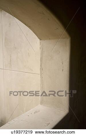 Detail of arch opening with soft light View Large Photo Image Stock Photo - Detail of arch opening with soft light. Fotosearch