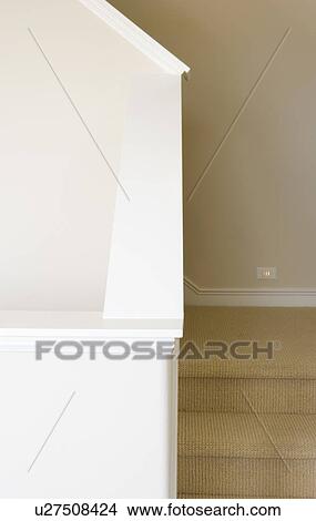 Detail of carpeted staircase View Large Photo Image Picture - Detail of carpeted staircase. Fotosearch