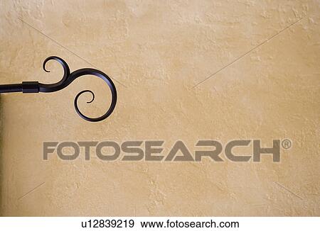 Detail of decorative rod. View Large Photo Image Stock Photo - Detail of decorative rod.. Fotosearch