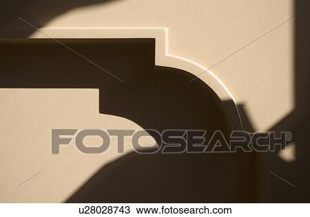 Stock Image - Detail of Inset in Wall. Fotosearch