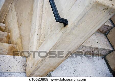 Stock Photo - Detail of staircase.. Fotosearch