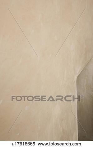 Stock Photography - Detail of venetian plaster wall. Fotosearch