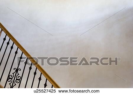 Detail of wrought iron railing View Large Photo Image Stock Photography - Detail of wrought iron railing. Fotosearch