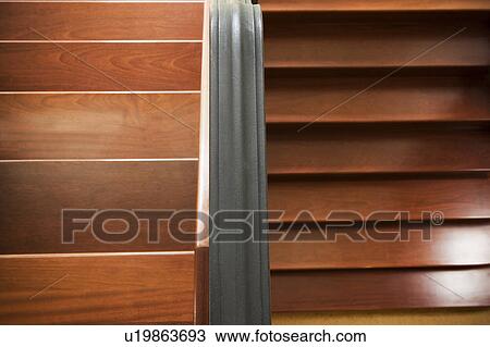 Downward view of opposing wooden staircase View Large Photo Image Stock Image - Downward view of opposing wooden staircase. Fotosearch