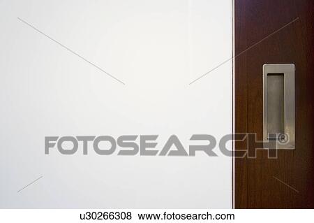 Frosted Sliding Door View Large Photo Image Stock Photo - Frosted Sliding Door. Fotosearch