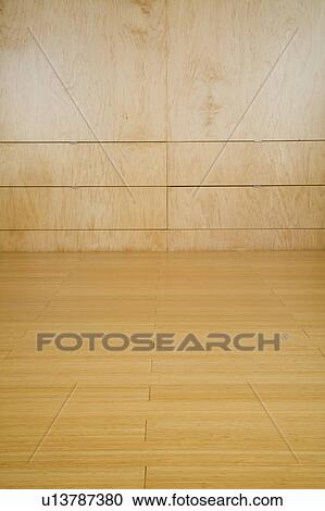 Stock Image - Hardwood Floor and Wardrobe. Fotosearch
