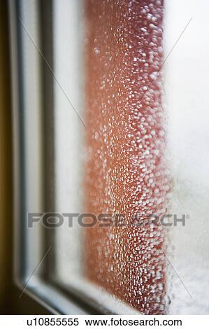 Stock Photography - Raindrops on Window. Fotosearch