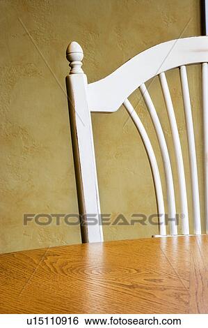 Stock Photograph - Detail of Country Style Dining Chair. Fotosearch