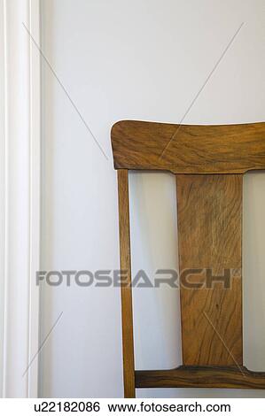 Detail of Wood Chair Back View Large Photo Image Stock Photograph - Detail of Wood Chair Back. Fotosearch