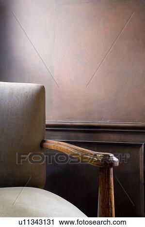 Stock Image - Leather Armchair. Fotosearch