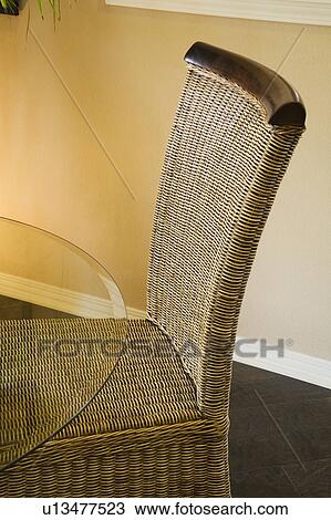 Wicker Dining Chairs View Large Photo Image Stock Image - Wicker Dining Chairs. Fotosearch