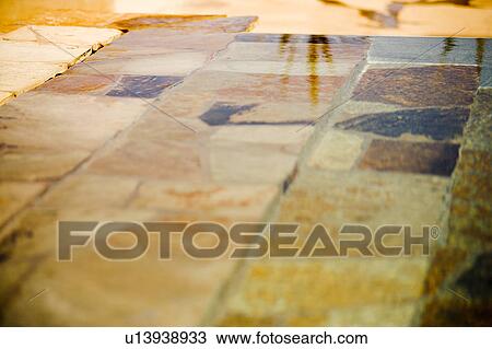 Stock Image - Stone Tiles. Fotosearch