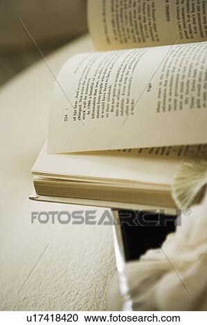 Stock Image - Open book. Fotosearch