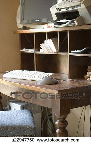 Detail of home office View Large Photo Image Stock Image - Detail of home office. Fotosearch
