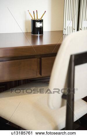 Detail of desk setting. View Large Photo Image Stock Image - Detail of desk setting.. Fotosearch