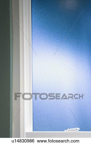 Frosted Glass Window View Large Photo Image Stock Photograph - Frosted Glass Window. Fotosearch