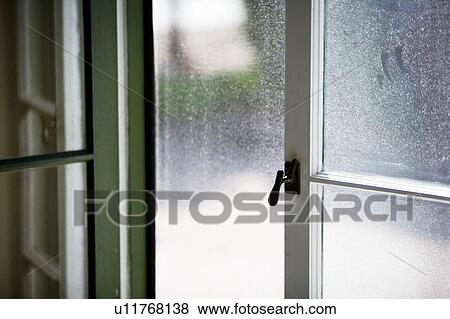 Stock Photo - Old Open Window. Fotosearch