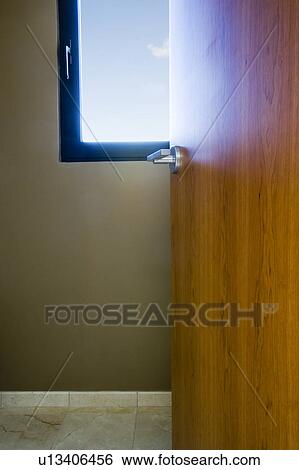 Open Door to Window View Large Photo Image Stock Photograph - Open Door to Window. Fotosearch