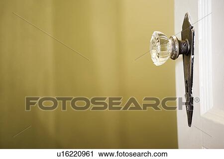 Vintage crystal doorknob and yellow wall View Large Photo Image Stock Image - Vintage crystal doorknob and yellow wall. Fotosearch