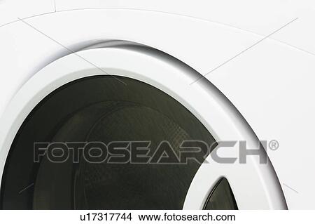 White Washer or Dyer Door View Large Photo Image Picture - White Washer or Dyer Door. Fotosearch